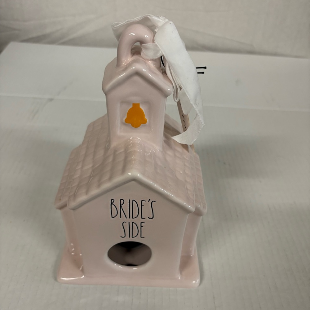 Rae Dunn Birdhouse "Brides Side" 🩷 light pink